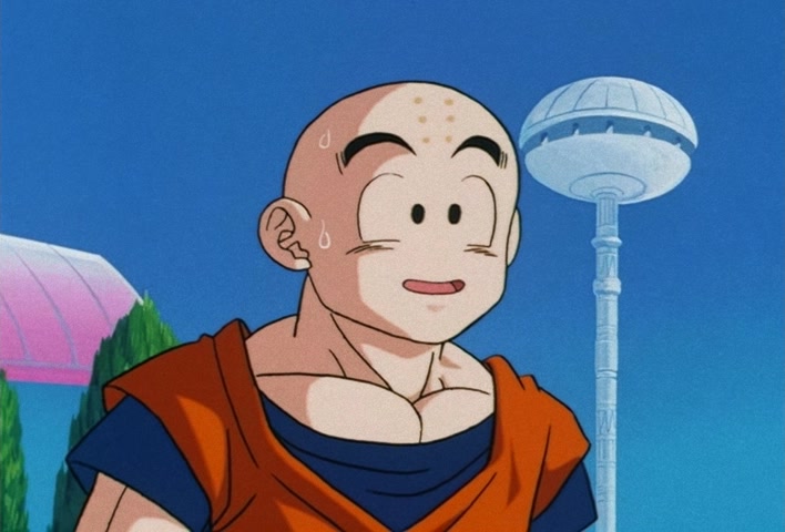 Dragon Ball Z Ep 192: I Will Carry On in the Afterlife!! Farewell with a Smile @ 12:48