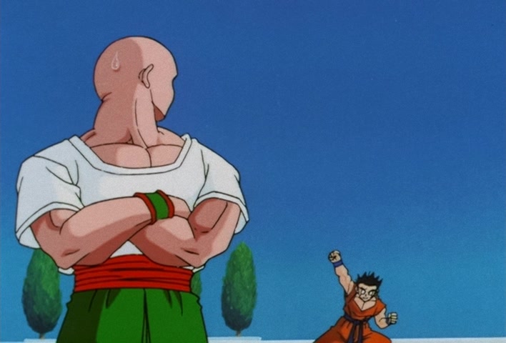 Dragon Ball Z Ep 192: I Will Carry On in the Afterlife!! Farewell with a Smile @ 13:02