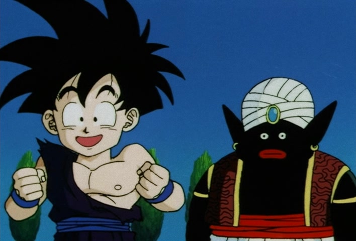 Dragon Ball Z Ep 192: I Will Carry On in the Afterlife!! Farewell with a Smile @ 14:18