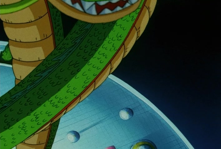Dragon Ball Z Ep 192: I Will Carry On in the Afterlife!! Farewell with a Smile @ 15:15