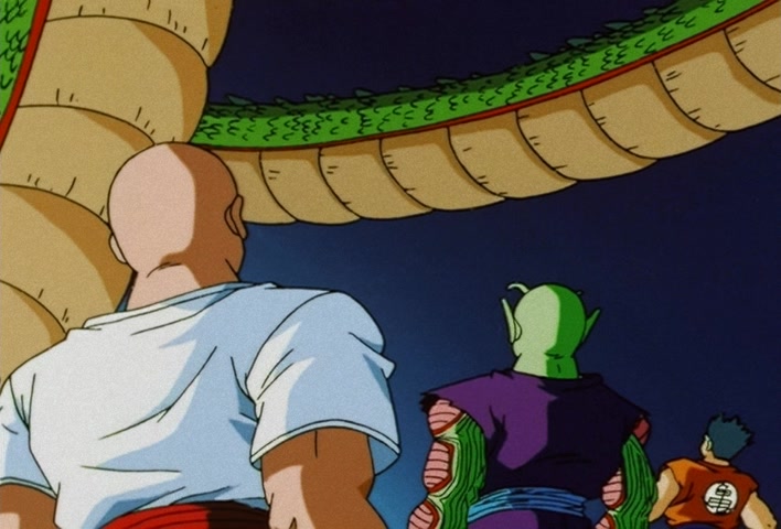 Dragon Ball Z Ep 192: I Will Carry On in the Afterlife!! Farewell with a Smile @ 15:34