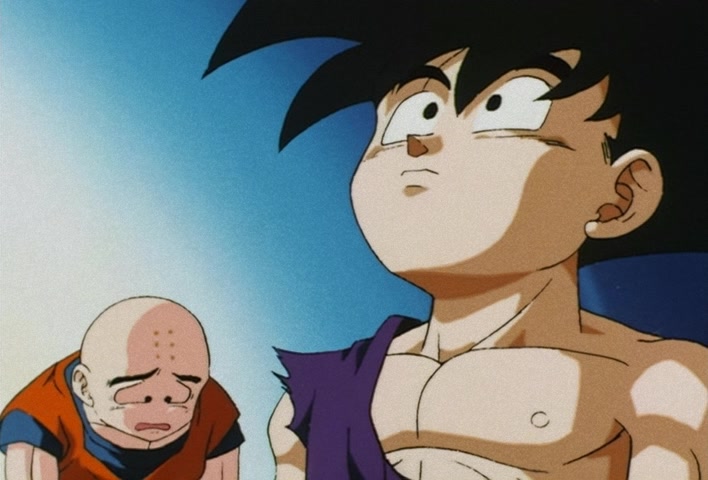 Dragon Ball Z Ep 192: I Will Carry On in the Afterlife!! Farewell with a Smile @ 15:48