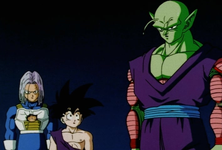 Dragon Ball Z Ep 192: I Will Carry On in the Afterlife!! Farewell with a Smile @ 17:04