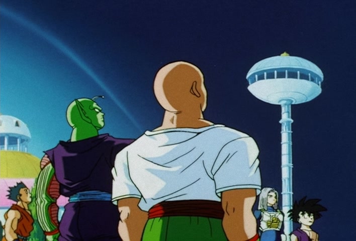 Dragon Ball Z Ep 192: I Will Carry On in the Afterlife!! Farewell with a Smile @ 20:08