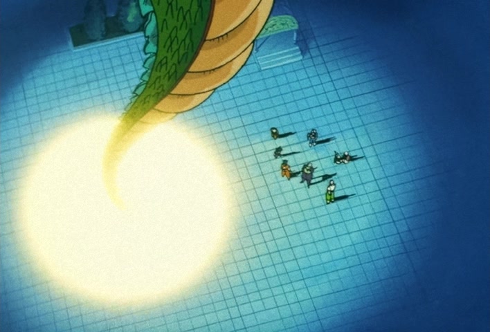 Dragon Ball Z Ep 193: A New Day Will Come… Father! I'll Hang in There @ 03:58