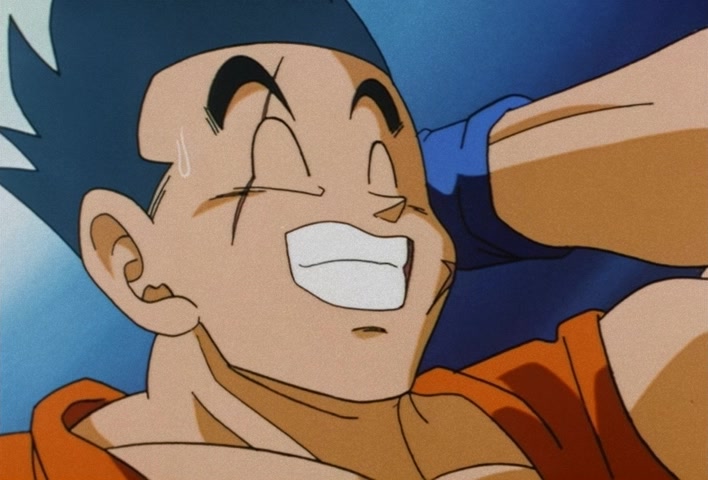Dragon Ball Z Ep 193: A New Day Will Come… Father! I'll Hang in There @ 04:12
