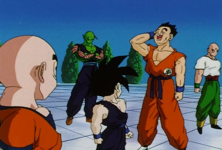 Dragon Ball Z Ep 193: A New Day Will Come… Father! I'll Hang in There @ 07:07