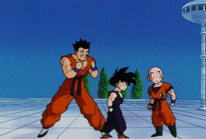 Dragon Ball Z Ep 193: A New Day Will Come… Father! I'll Hang in There @ 07:59