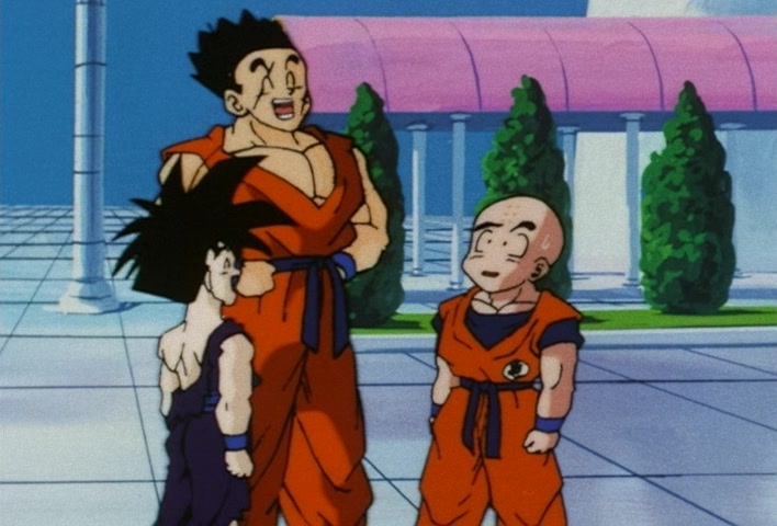 Dragon Ball Z Ep 193: A New Day Will Come… Father! I'll Hang in There @ 09:10