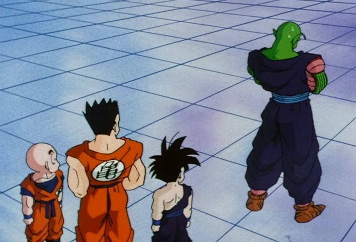 Dragon Ball Z Ep 193: A New Day Will Come… Father! I'll Hang in There @ 09:20
