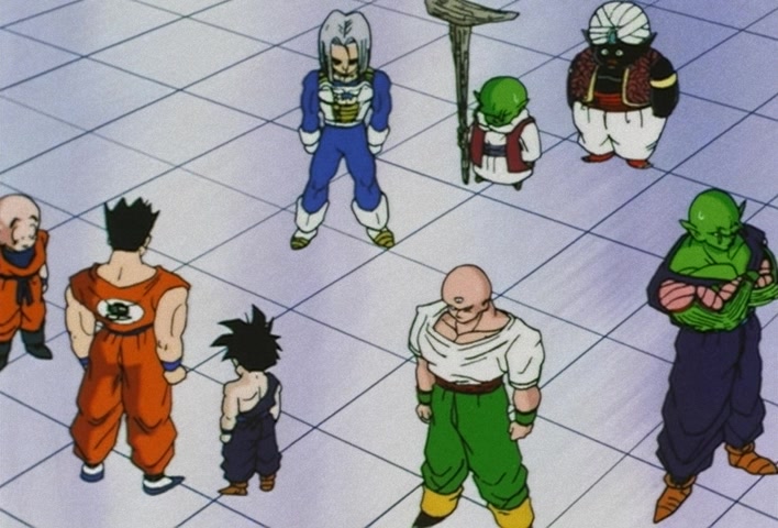 Dragon Ball Z Ep 193: A New Day Will Come… Father! I'll Hang in There @ 09:34