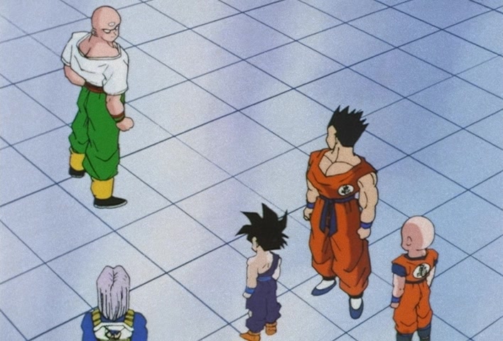 Dragon Ball Z Ep 193: A New Day Will Come… Father! I'll Hang in There @ 09:48