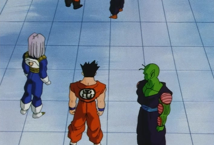 Dragon Ball Z Ep 193: A New Day Will Come… Father! I'll Hang in There @ 10:54