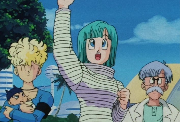 Dragon Ball Z Ep 193: A New Day Will Come… Father! I'll Hang in There @ 13:45