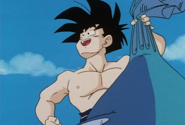 Dragon Ball Z Ep 193: A New Day Will Come… Father! I'll Hang in There @ 16:16