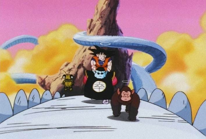 Dragon Ball Z Ep 195: A Great Inspiration!! I'm Ready! The Awesome Guy from the Afterlife @ 03:37