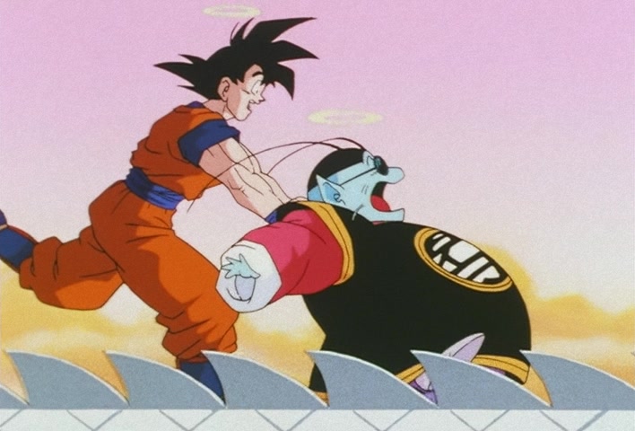 Dragon Ball Z Ep 195: A Great Inspiration!! I'm Ready! The Awesome Guy from the Afterlife @ 04:00