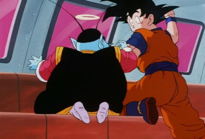 Dragon Ball Z Ep 195: A Great Inspiration!! I'm Ready! The Awesome Guy from the Afterlife @ 10:28