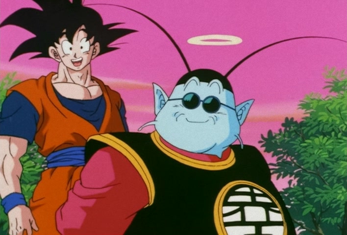 Dragon Ball Z Ep 195: A Great Inspiration!! I'm Ready! The Awesome Guy from the Afterlife @ 11:14