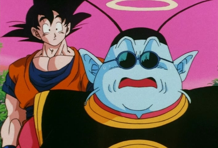 Dragon Ball Z Ep 195: A Great Inspiration!! I'm Ready! The Awesome Guy from the Afterlife @ 12:30