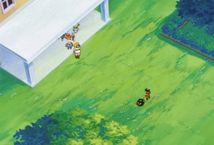 Dragon Ball Z Ep 196: I'm the Best in the Afterlife!! The Great Assembly of Past Heroes @ 03:44