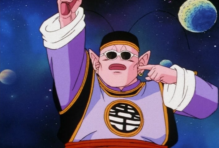Dragon Ball Z Ep 196: I'm the Best in the Afterlife!! The Great Assembly of Past Heroes @ 11:06