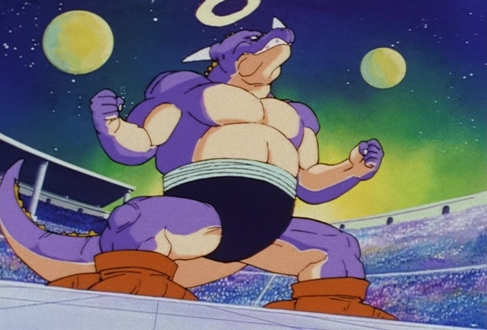 Dragon Ball Z Ep 198: A Blazing Decision!! Will it be Goku or Paikuhan?! @ 06:17