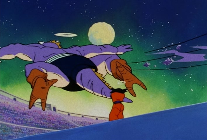 Dragon Ball Z Ep 198: A Blazing Decision!! Will it be Goku or Paikuhan?! @ 07:49
