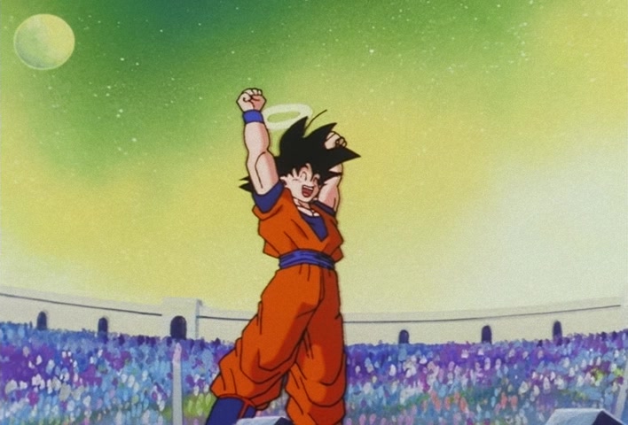Dragon Ball Z Ep 198: A Blazing Decision!! Will it be Goku or Paikuhan?! @ 08:12