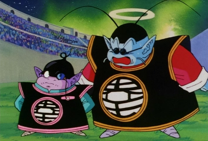 Dragon Ball Z Ep 198: A Blazing Decision!! Will it be Goku or Paikuhan?! @ 10:29