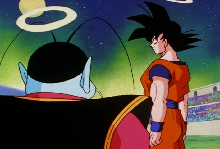 Dragon Ball Z Ep 198: A Blazing Decision!! Will it be Goku or Paikuhan?! @ 12:09