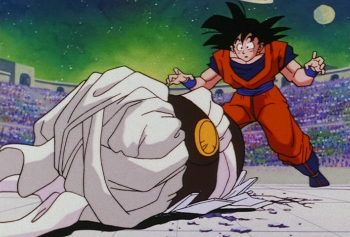 Dragon Ball Z Ep 199: Don't Let Victory Escape!! Decided With an Ultra-Fast Kamehameha @ 03:06