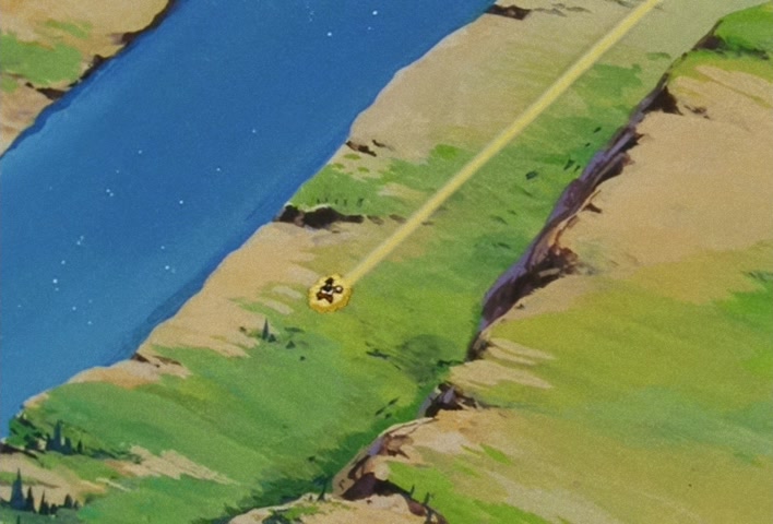 Dragon Ball Z Ep 201: The Champion and Lover of Justice — The Great Saiyaman Appears @ 01:50