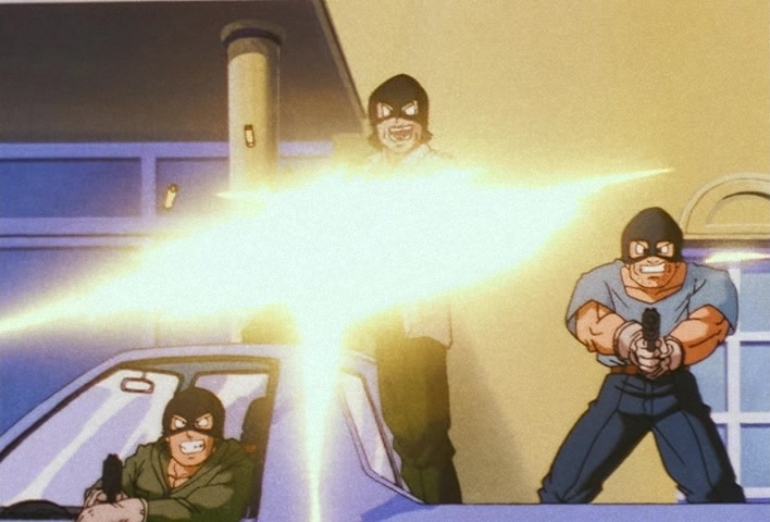 Dragon Ball Z Ep 201: The Champion and Lover of Justice — The Great Saiyaman Appears @ 02:19