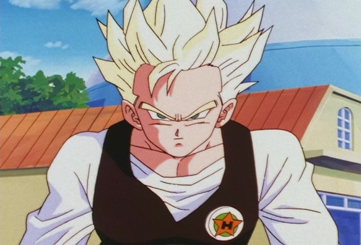Dragon Ball Z Ep 201: The Champion and Lover of Justice — The Great Saiyaman Appears @ 02:25