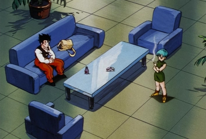 Dragon Ball Z Ep 201: The Champion and Lover of Justice — The Great Saiyaman Appears @ 03:59