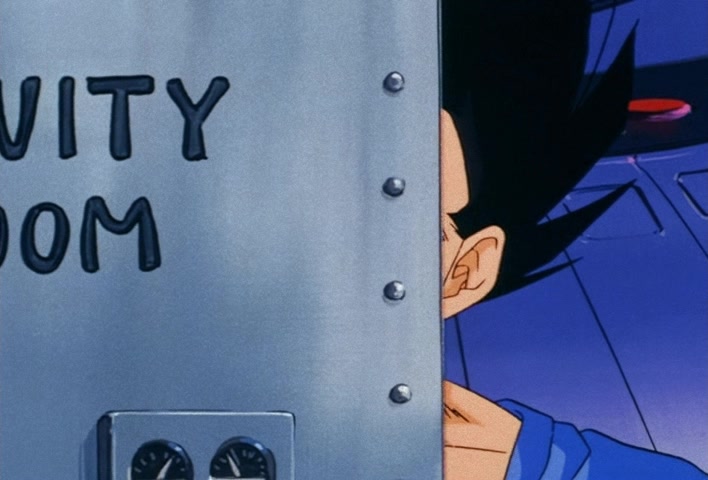 Dragon Ball Z Ep 201: The Champion and Lover of Justice — The Great Saiyaman Appears @ 05:15