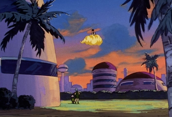 Dragon Ball Z Ep 201: The Champion and Lover of Justice — The Great Saiyaman Appears @ 06:25