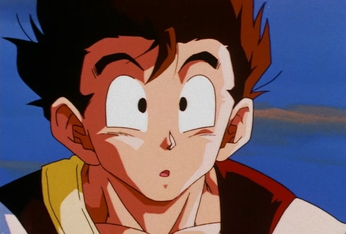 Dragon Ball Z Ep 201: The Champion and Lover of Justice — The Great Saiyaman Appears @ 07:06