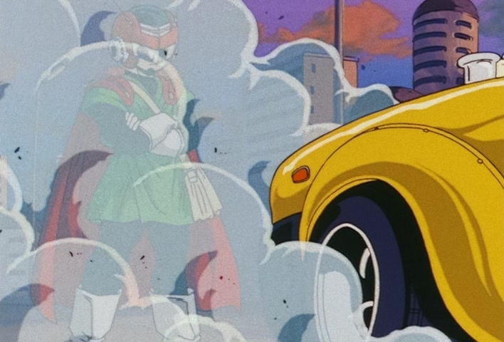 Dragon Ball Z Ep 201: The Champion and Lover of Justice — The Great Saiyaman Appears @ 08:45