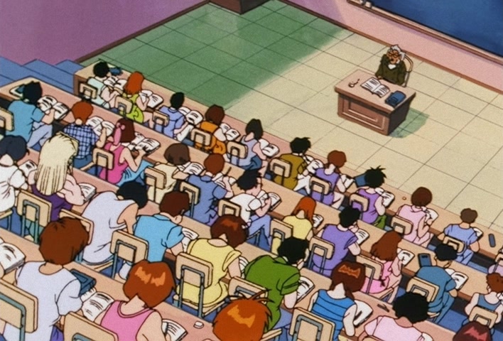 Dragon Ball Z Ep 201: The Champion and Lover of Justice — The Great Saiyaman Appears @ 13:43