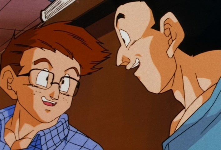Dragon Ball Z Ep 201: The Champion and Lover of Justice — The Great Saiyaman Appears @ 14:07