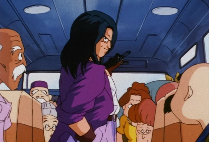 Dragon Ball Z Ep 201: The Champion and Lover of Justice — The Great Saiyaman Appears @ 14:53