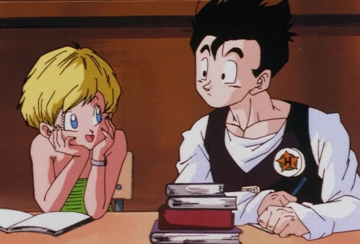 Dragon Ball Z Ep 201: The Champion and Lover of Justice — The Great Saiyaman Appears @ 15:23