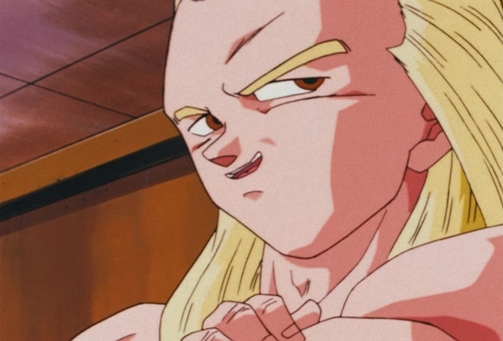 Dragon Ball Z Ep 201: The Champion and Lover of Justice — The Great Saiyaman Appears @ 15:46