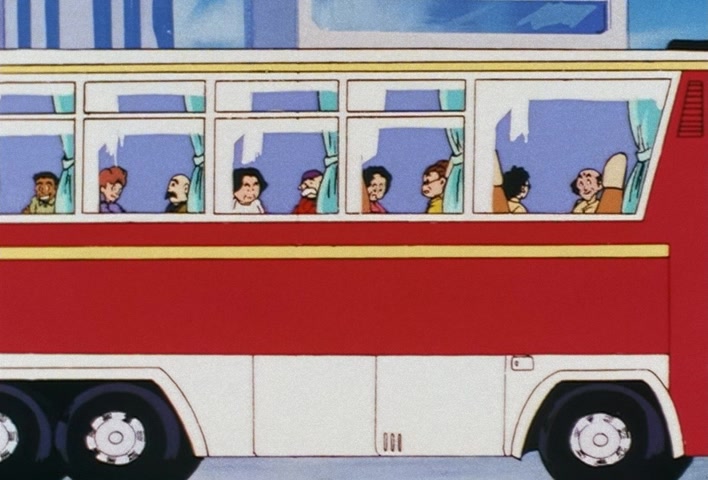 Dragon Ball Z Ep 201: The Champion and Lover of Justice — The Great Saiyaman Appears @ 17:37