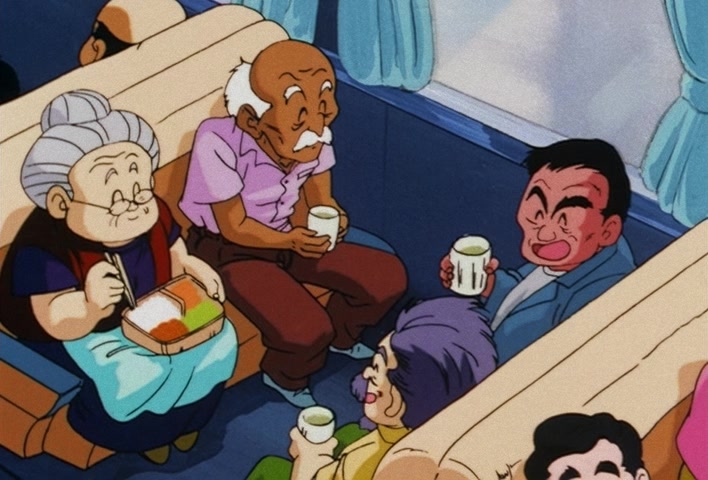 Dragon Ball Z Ep 201: The Champion and Lover of Justice — The Great Saiyaman Appears @ 17:49