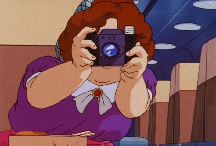 Dragon Ball Z Ep 201: The Champion and Lover of Justice — The Great Saiyaman Appears @ 18:00