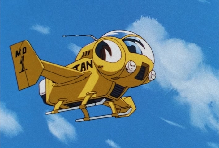 Dragon Ball Z Ep 201: The Champion and Lover of Justice — The Great Saiyaman Appears @ 18:30