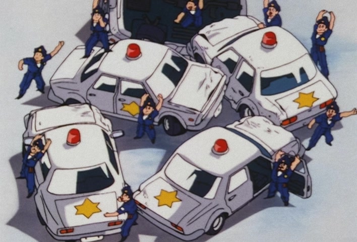 Dragon Ball Z Ep 201: The Champion and Lover of Justice — The Great Saiyaman Appears @ 18:36